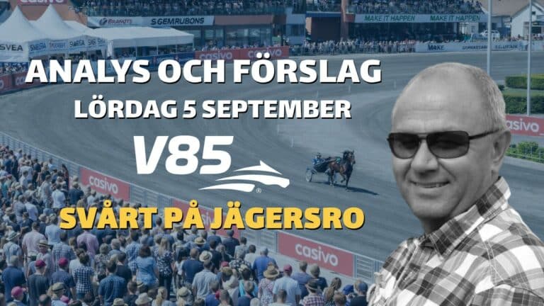 V85-tips lördag 5 september