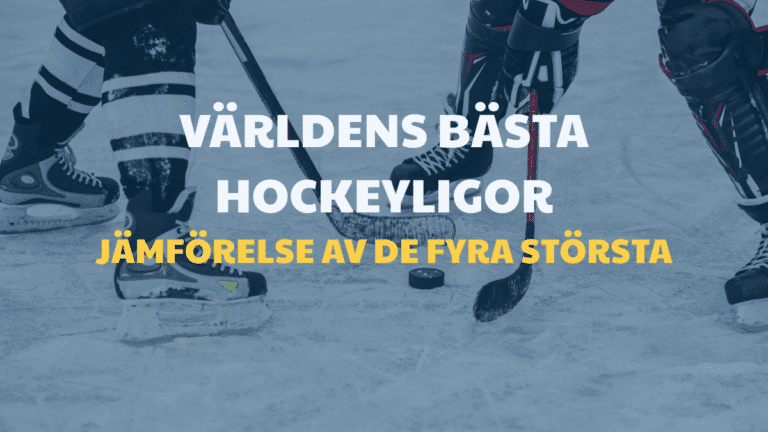 Världens bästa hockeyligor – Casivo jämför de 4 största