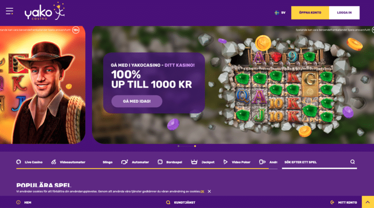 yako casino välkomstbonus